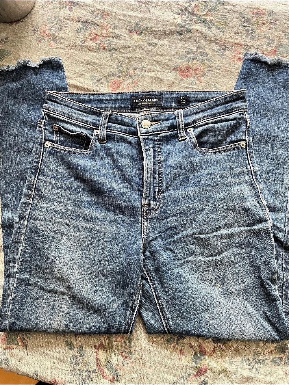Lucky Brand Women's Blue  Bridgette Skinny Jeans 6/28